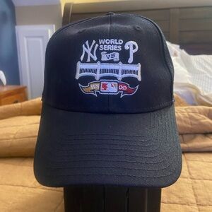 Vintage Yankees vs Phillies World Series 2009 New Era Navy Cap